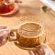 Glass Mug With Wooden Saucer - 250 ml